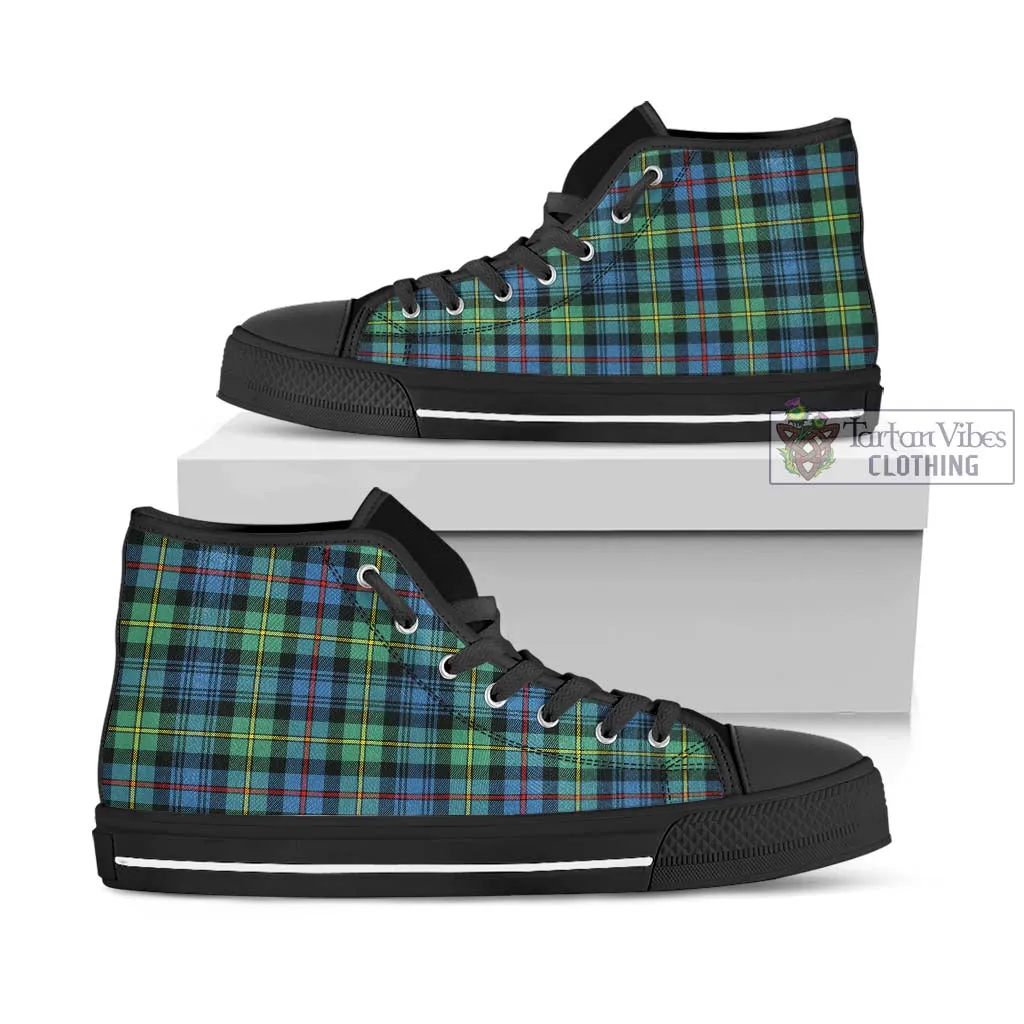 Bailey Ancient Tartan High Top Shoes