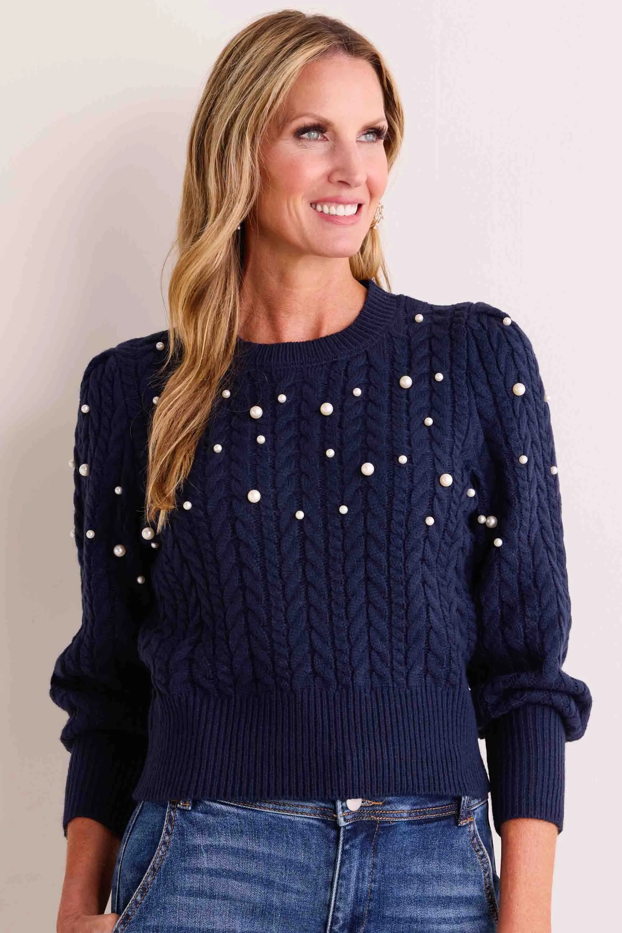 Bailey Sweater- Navy