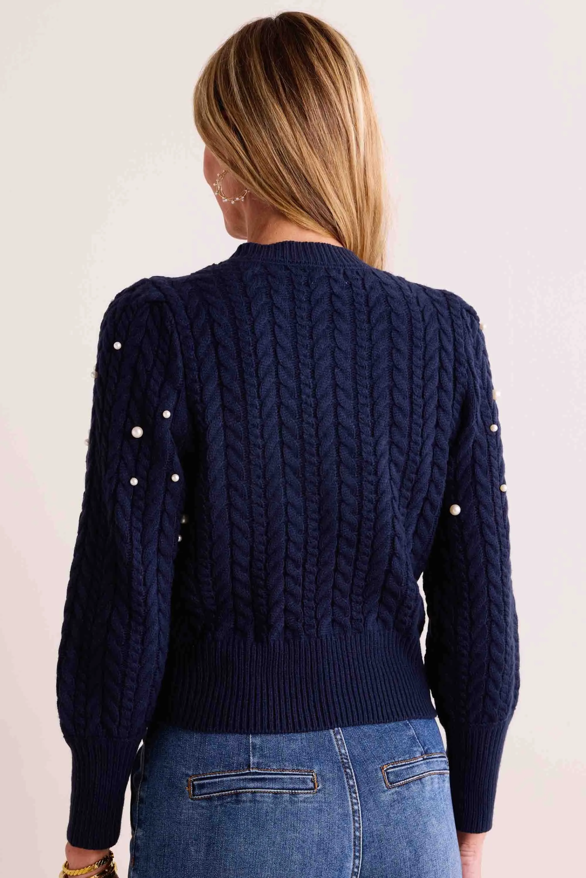 Bailey Sweater- Navy