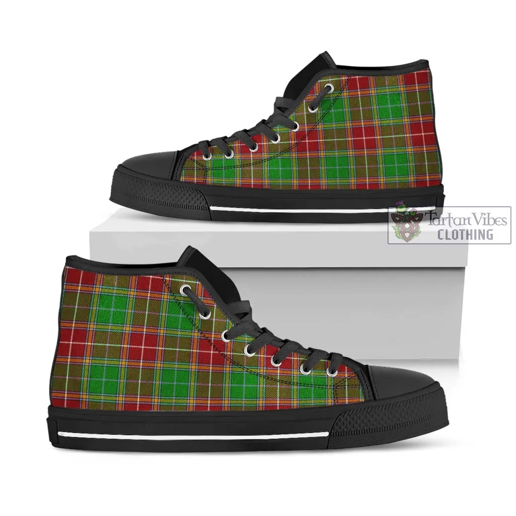 Baxter Modern Tartan High Top Shoes