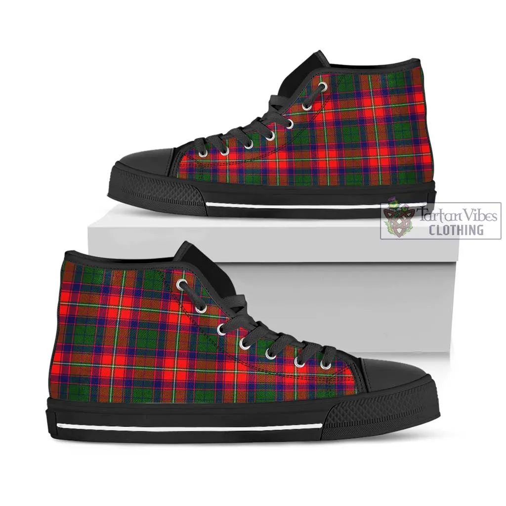 Belsches Tartan High Top Shoes