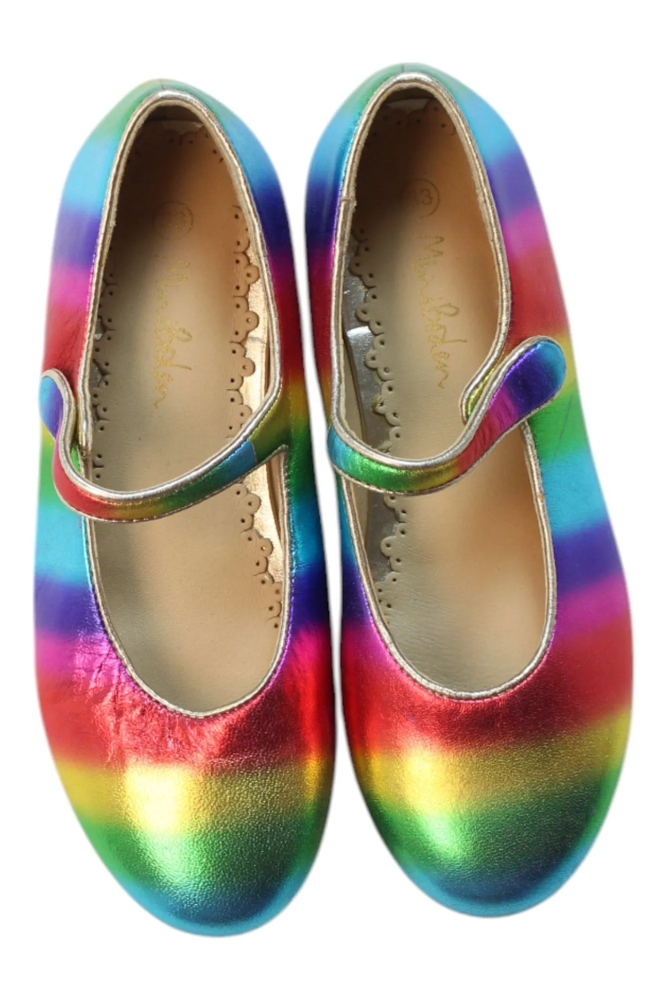 Boden Rainbow Mary Jane Flats EU33