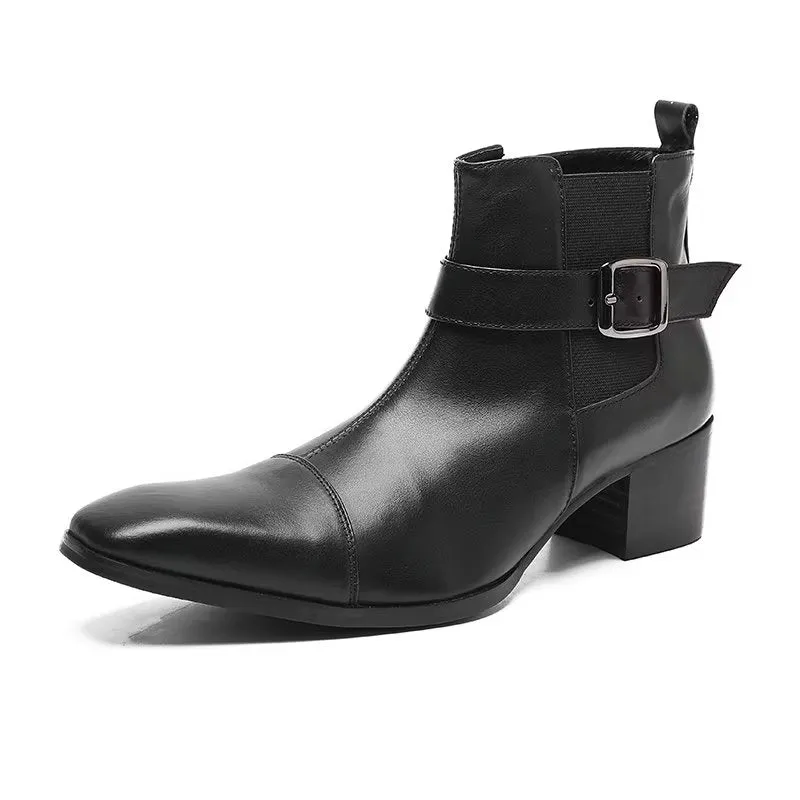 ConfidentLux Leather Ankle Boots