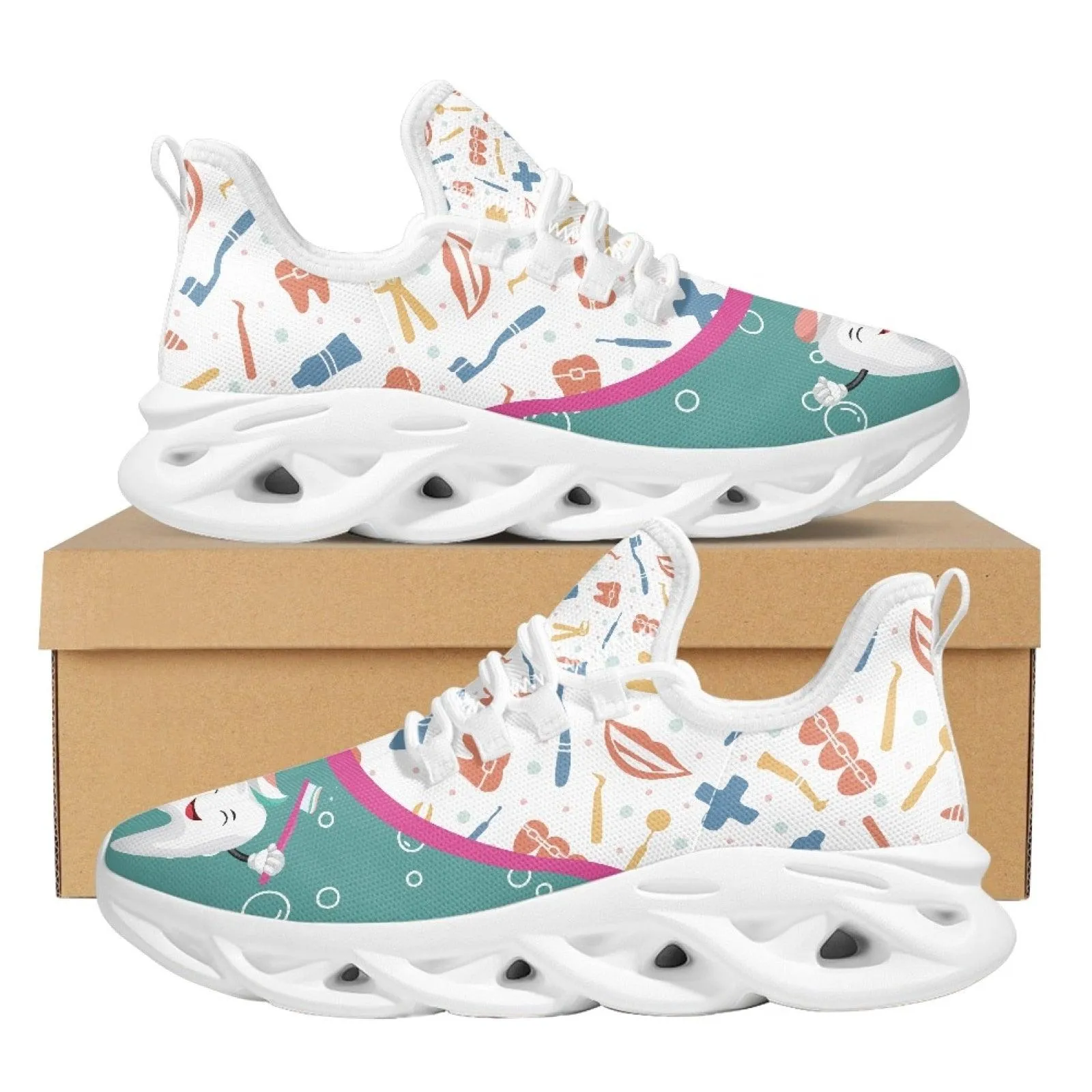 Dental Dual Colors Tooth Fairy Sneakers