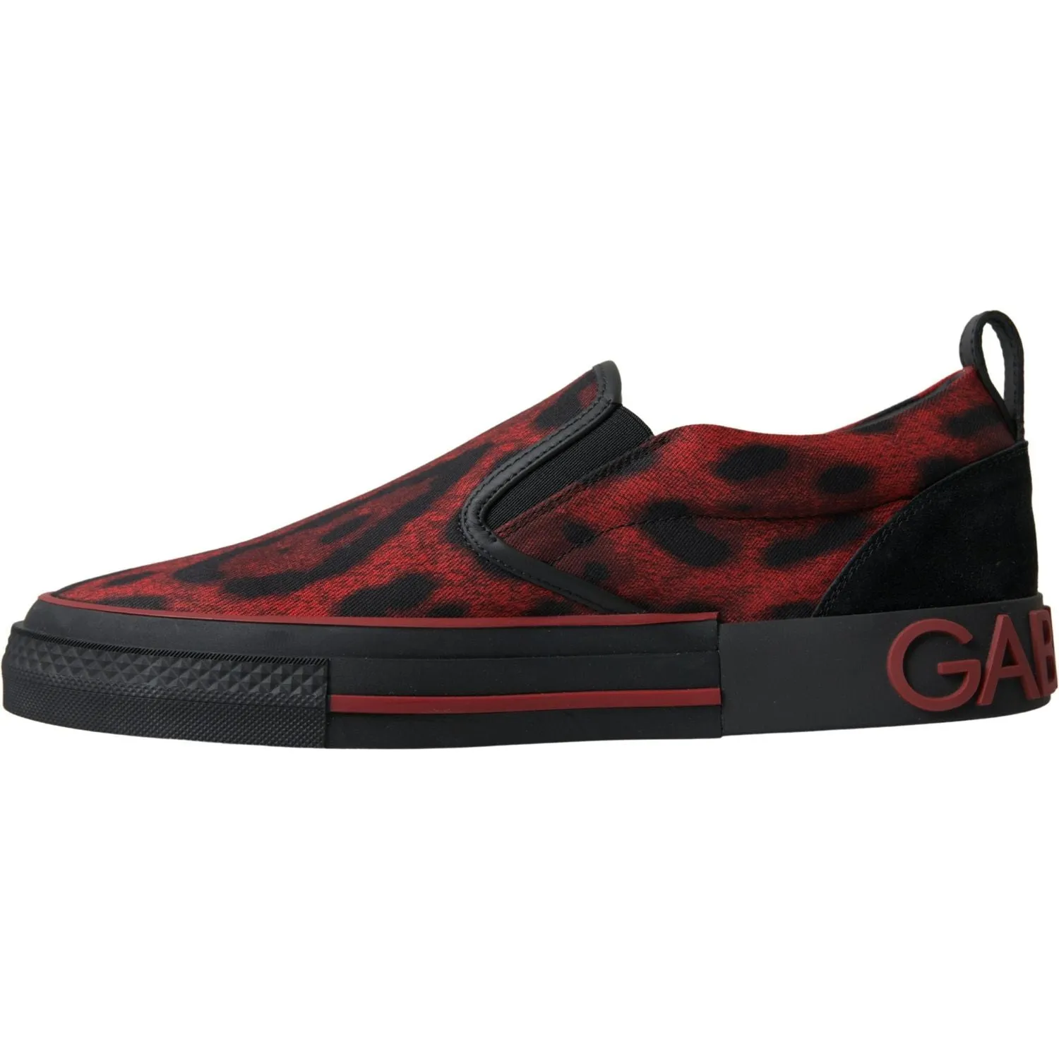 Dolce & Gabbana Chic Leopard Print Loafers Sneakers