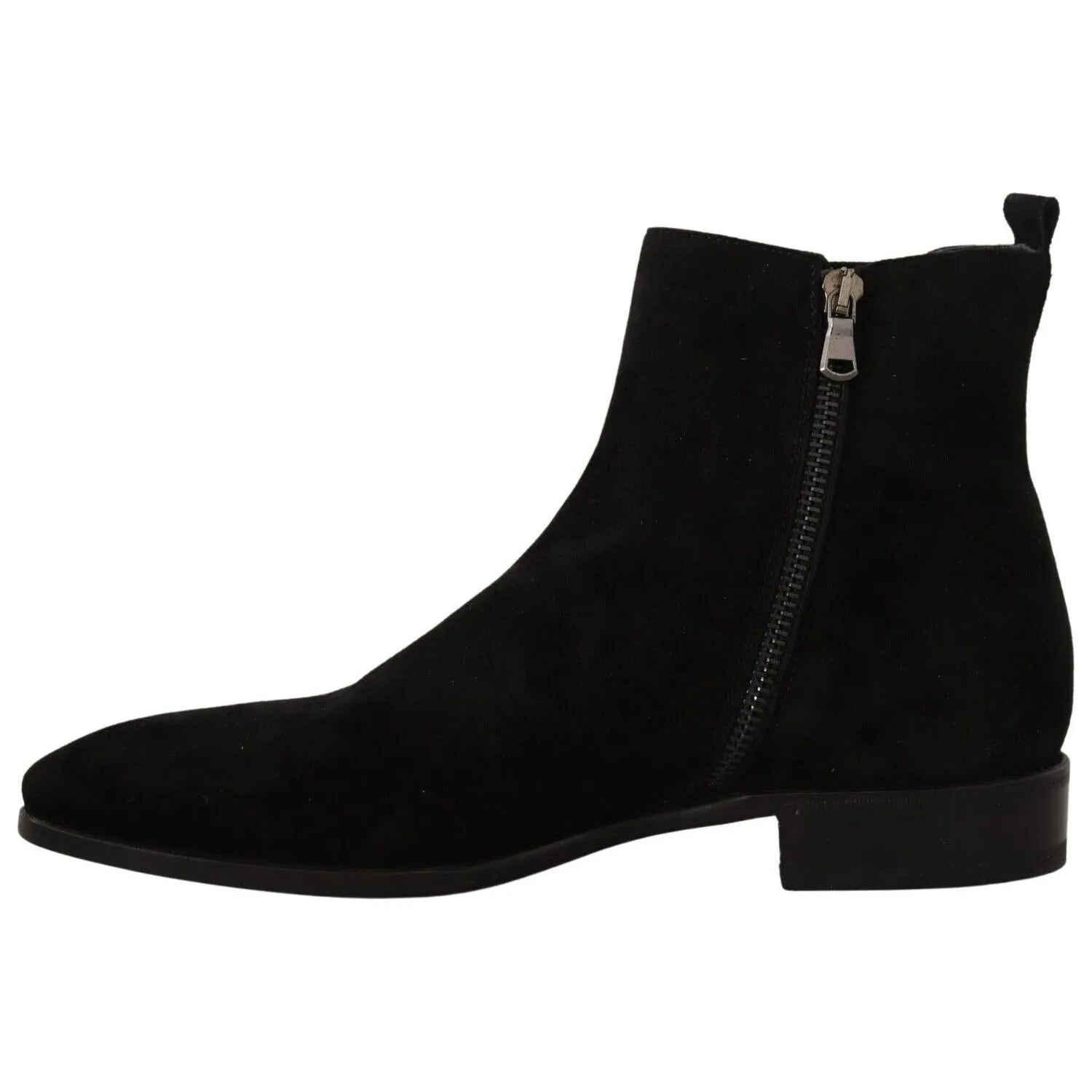 Dolce & Gabbana Elegant Suede Leather Chelsea Boots