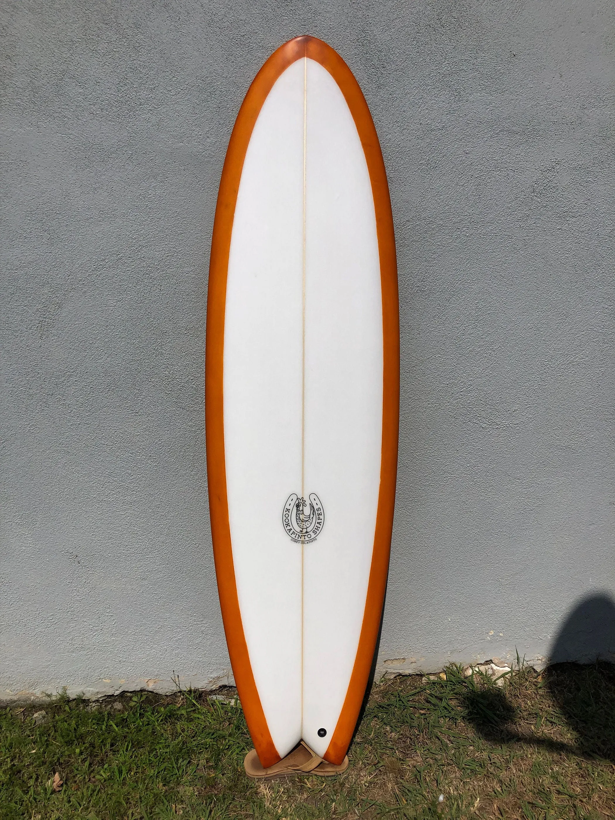 Kookapinto Shapes | 6'8" Fiddle Fish Quad Fin Surfboard