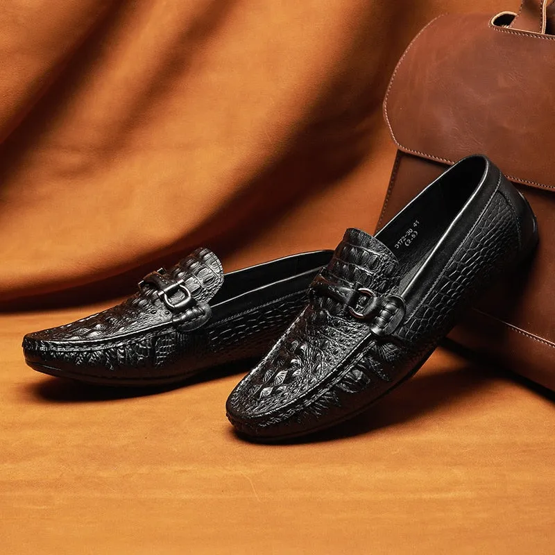 Luxury CrocTex Waterproof Slip-on Loafers