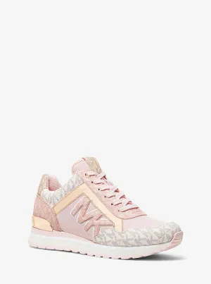 Maddy sneakers with two-tone logo and mesh Michael Kors