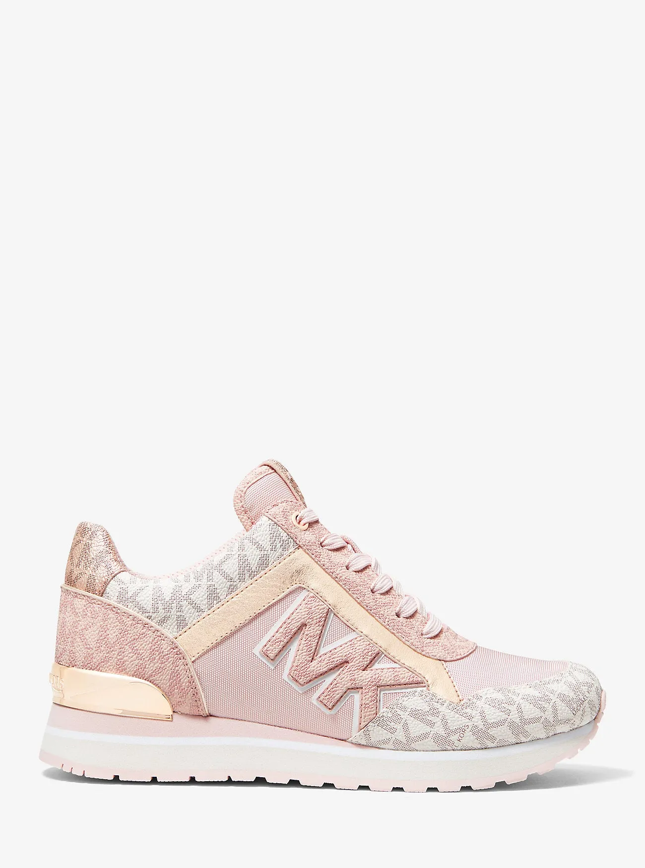 Maddy sneakers with two-tone logo and mesh Michael Kors