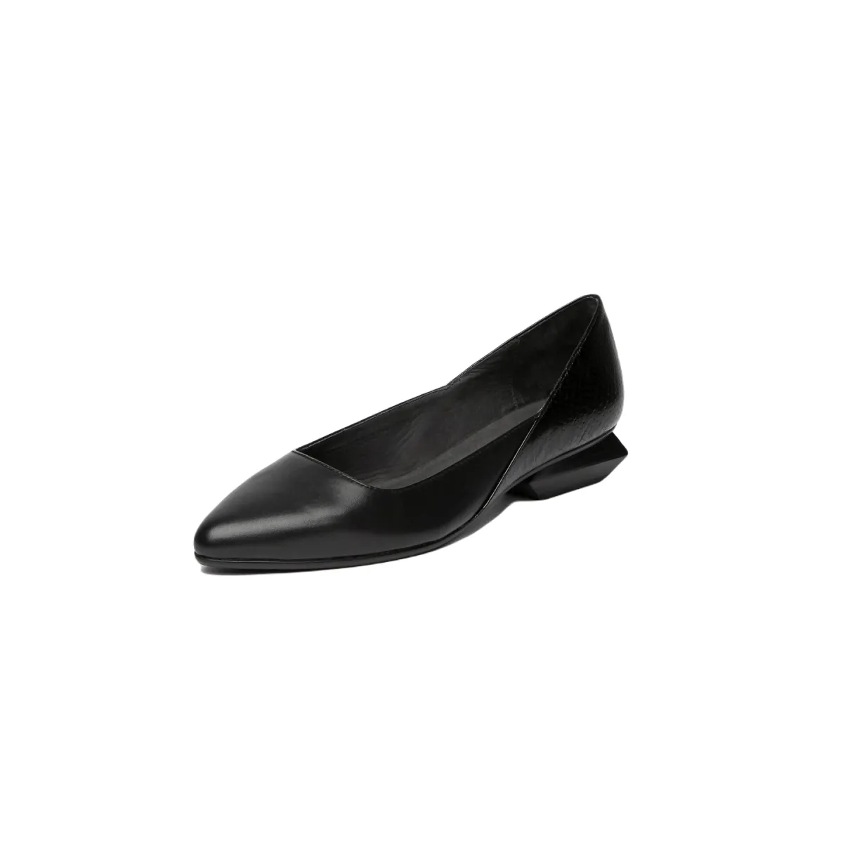 Pointed Toe Low Heel Casual Shoes