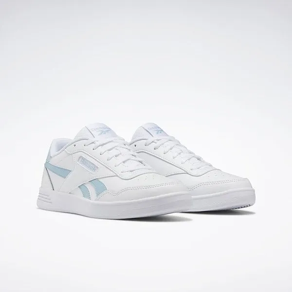 REEBOK WOMEN'S COURT ADVANCE WHITE/BLUE SNEAKER SHOE