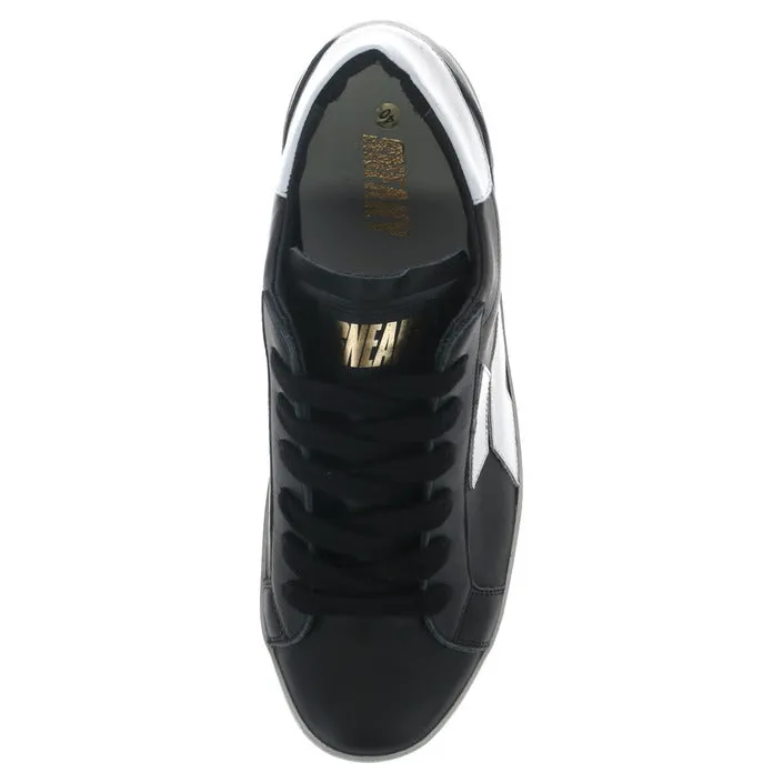 Sleek Black Men's Sneakers