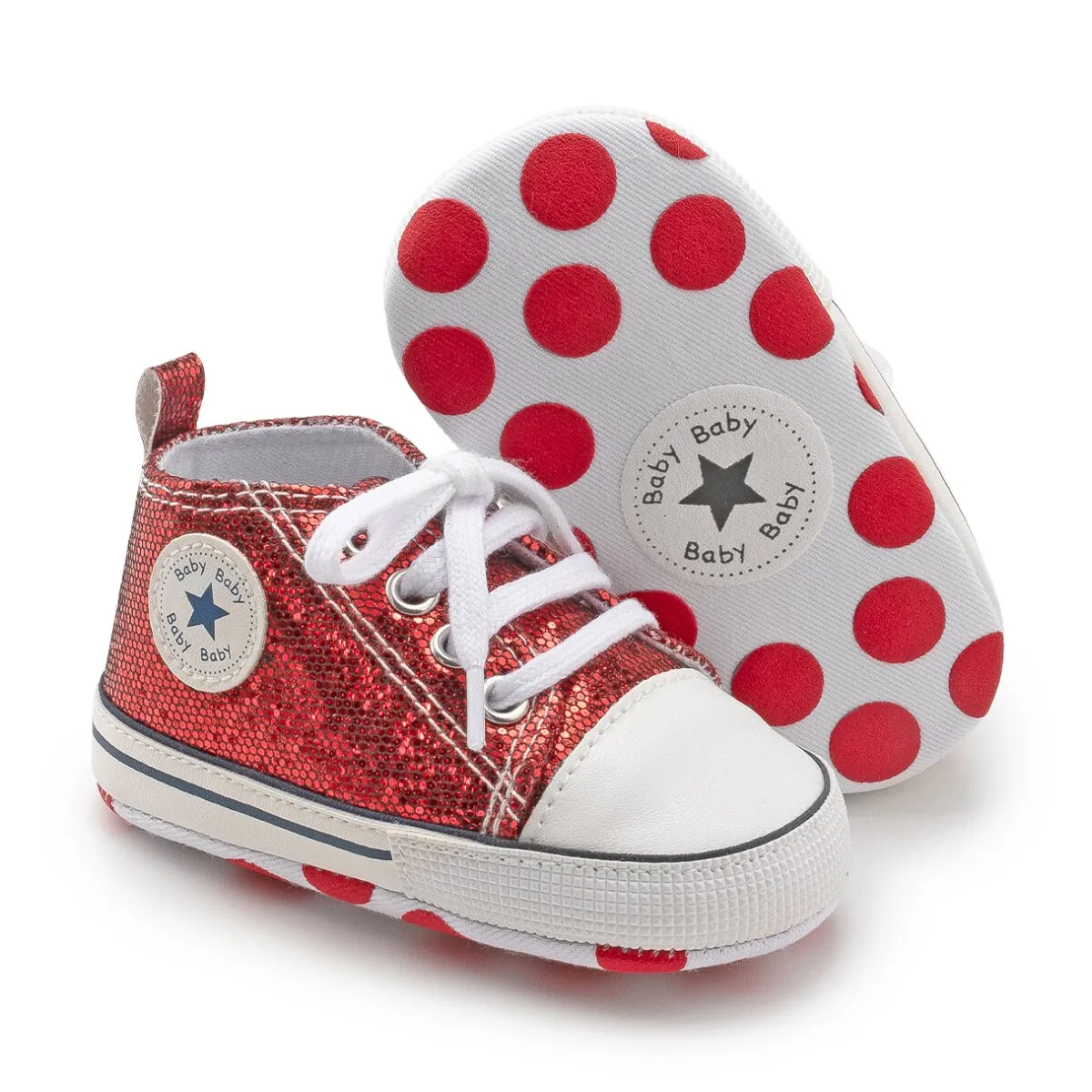 Unisex Baby Canvas Soft Anti-Slip Sole Casual Shoes