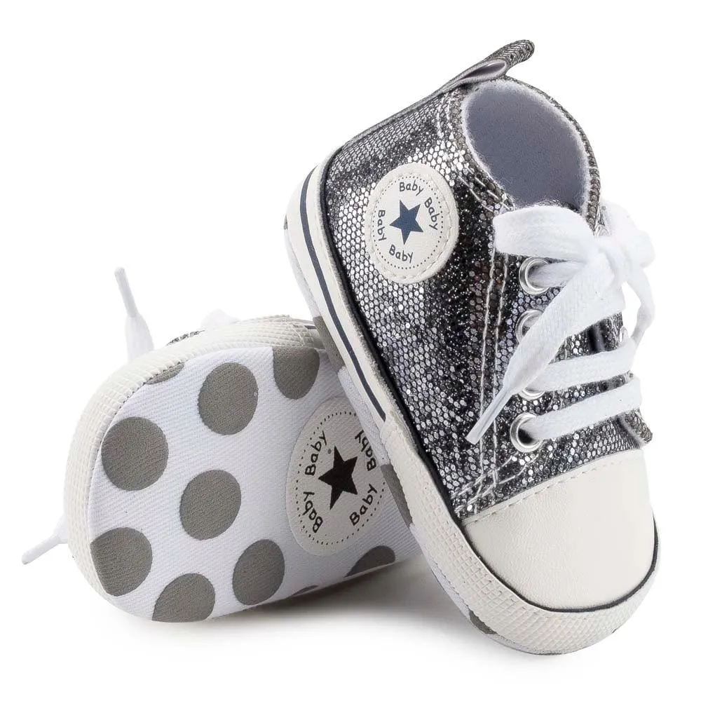 Unisex Baby Canvas Soft Anti-Slip Sole Casual Shoes