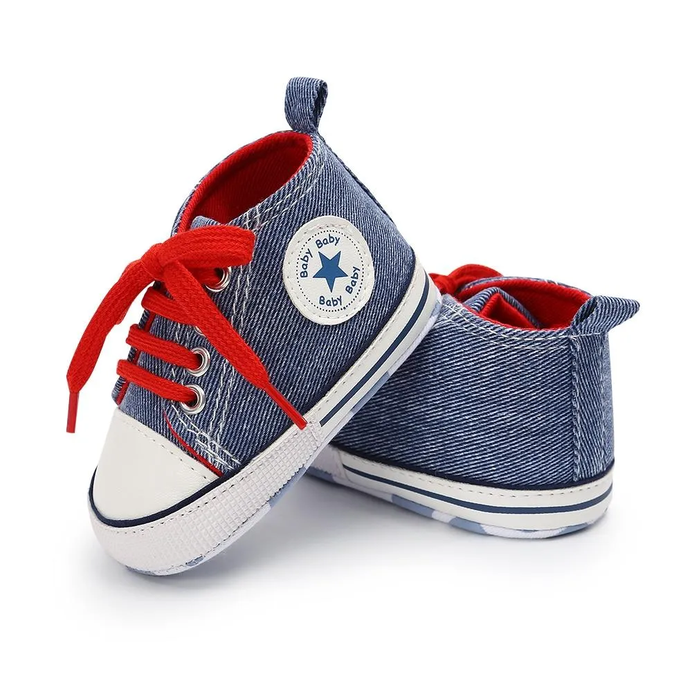 Unisex Baby Canvas Soft Anti-Slip Sole Casual Shoes