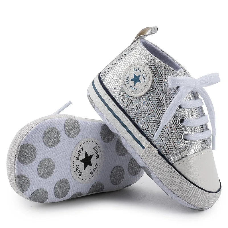 Unisex Baby Canvas Soft Anti-Slip Sole Casual Shoes