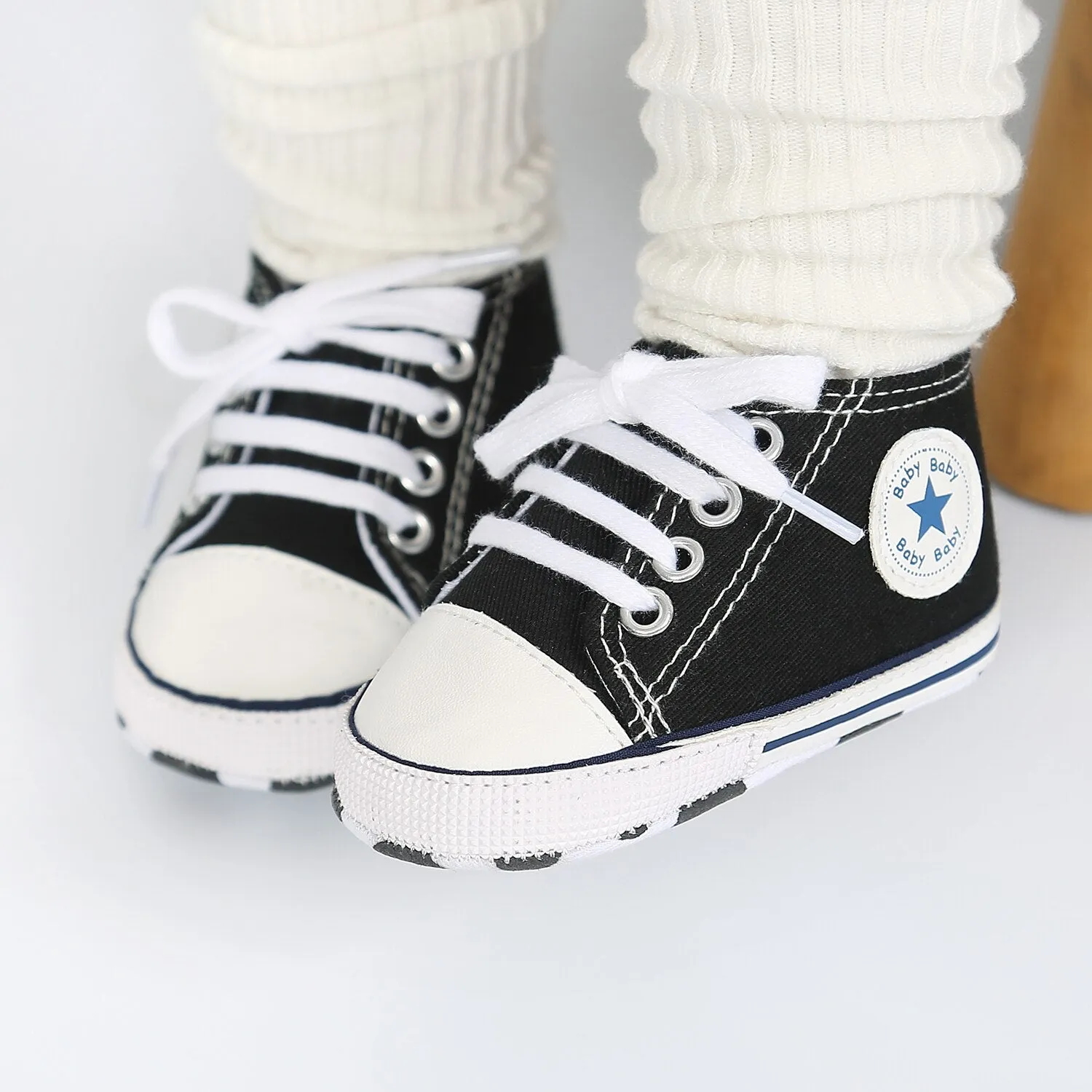 Unisex Baby Canvas Soft Anti-Slip Sole Casual Shoes