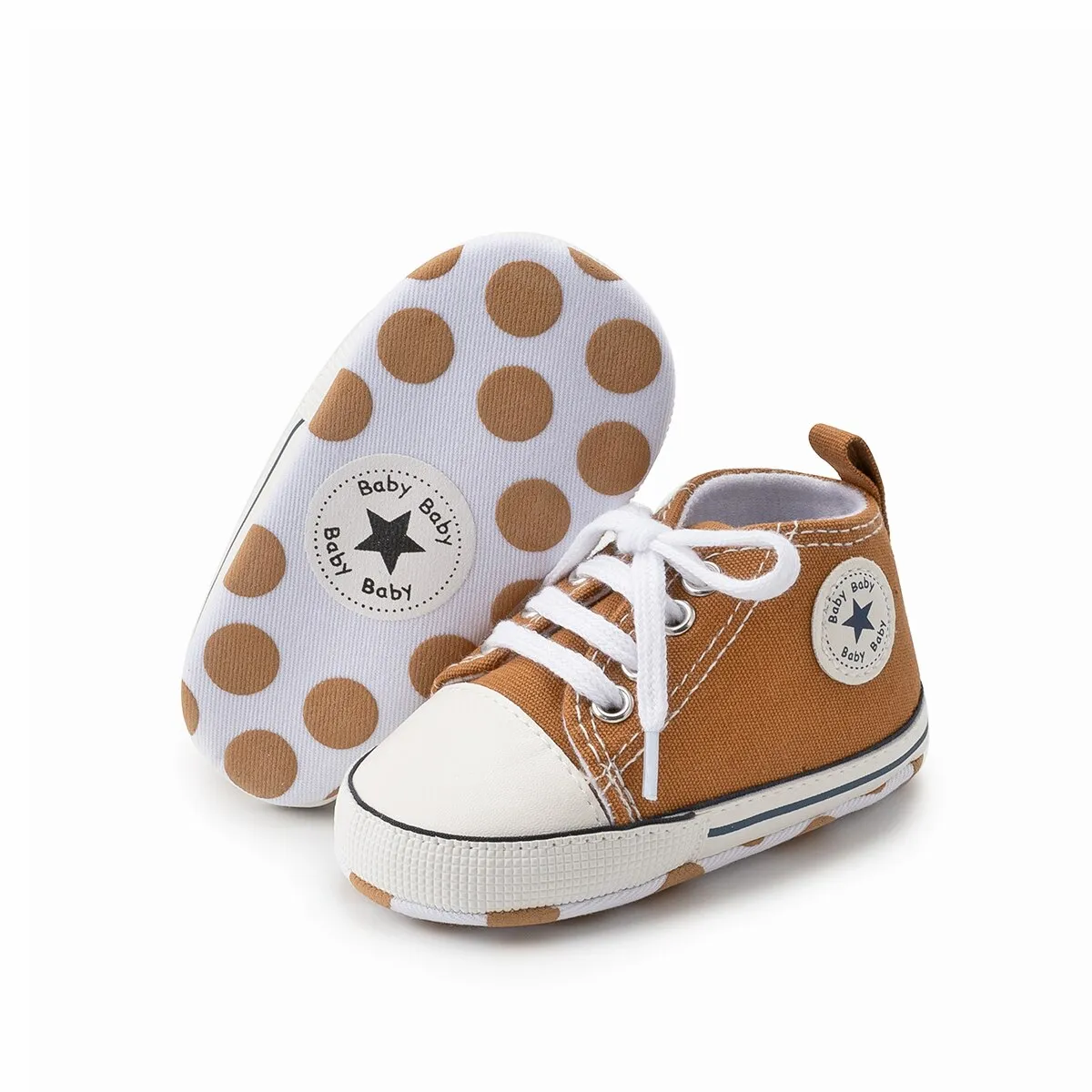 Unisex Baby Canvas Soft Anti-Slip Sole Casual Shoes