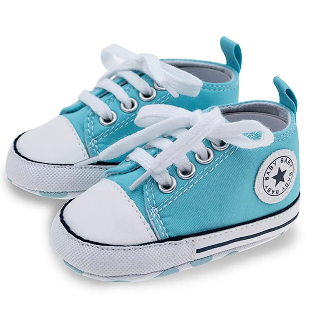 Unisex Baby Canvas Soft Anti-Slip Sole Casual Shoes