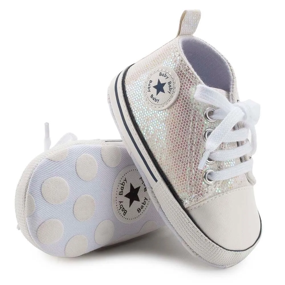 Unisex Baby Canvas Soft Anti-Slip Sole Casual Shoes