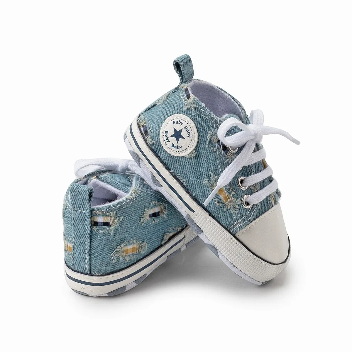 Unisex Baby Canvas Soft Anti-Slip Sole Casual Shoes