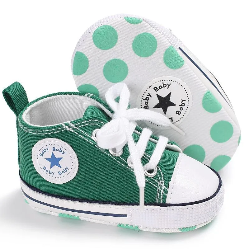 Unisex Baby Canvas Soft Anti-Slip Sole Casual Shoes