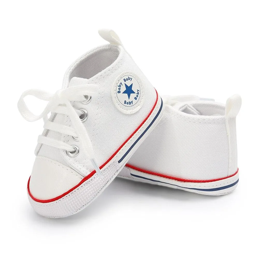 Unisex Baby Canvas Soft Anti-Slip Sole Casual Shoes