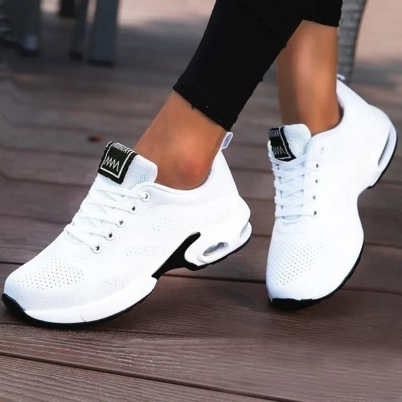 Women Running Shoes Breathable Mesh Outdoor Light Weight Sports Shoes Casual Walking Sneakers - WSA50030