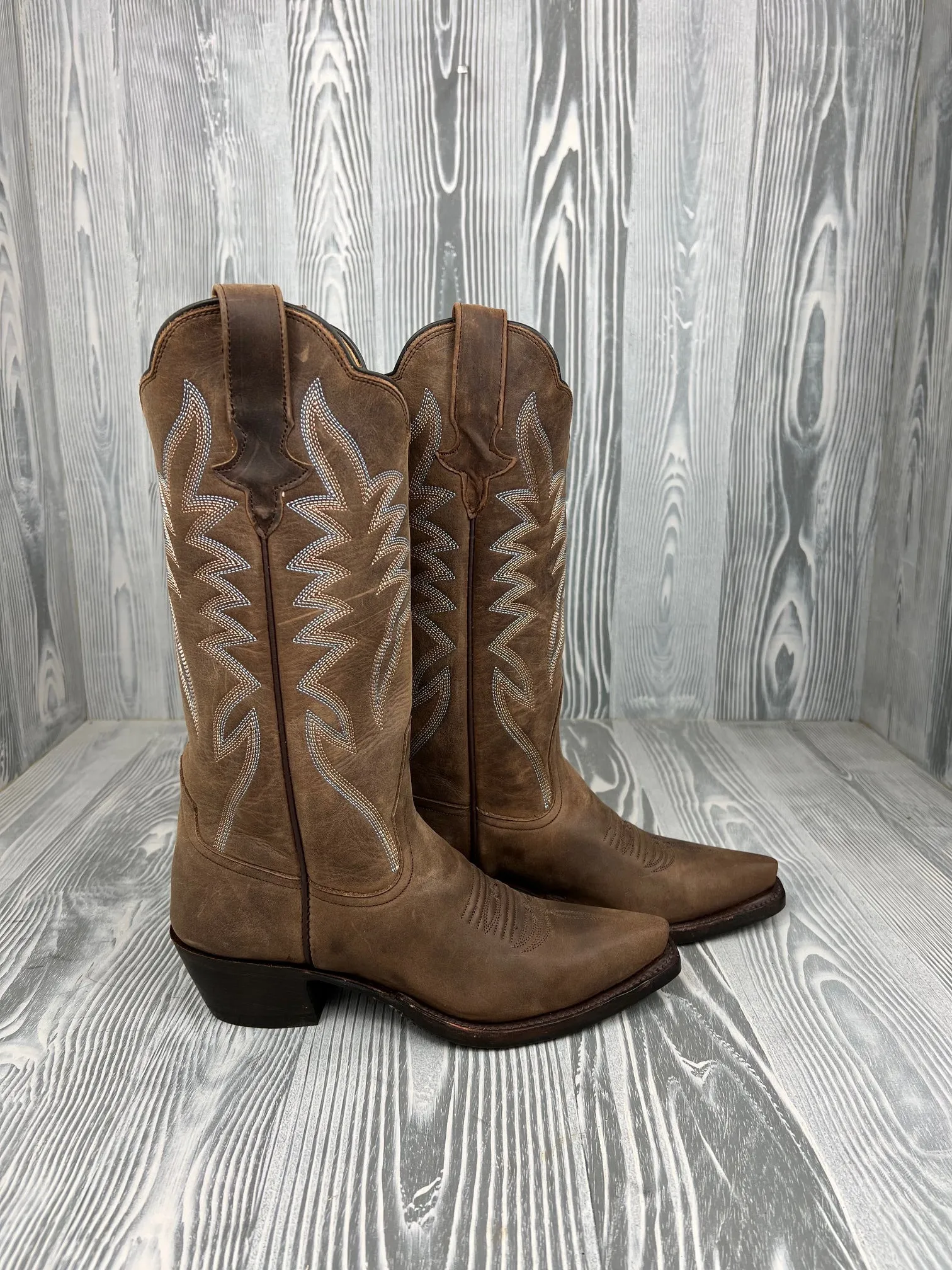 Women's Dark Brown Barcelona with 13" Dark Brown Barcelona Tops