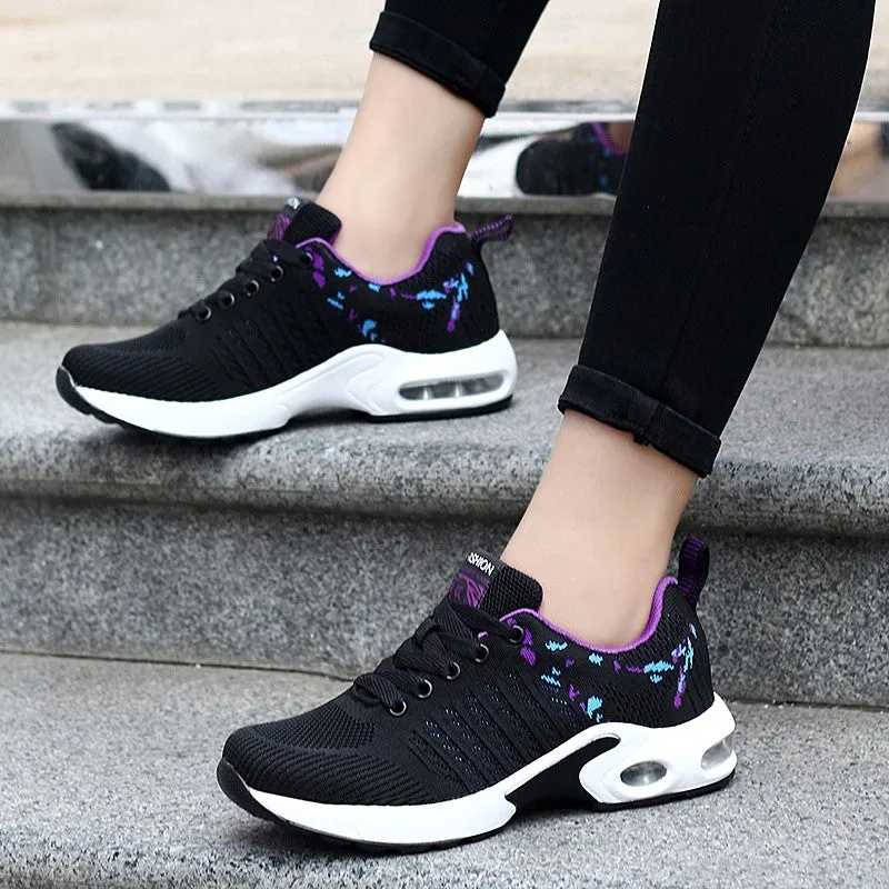 Women's fashion cushion street leisure sneakers