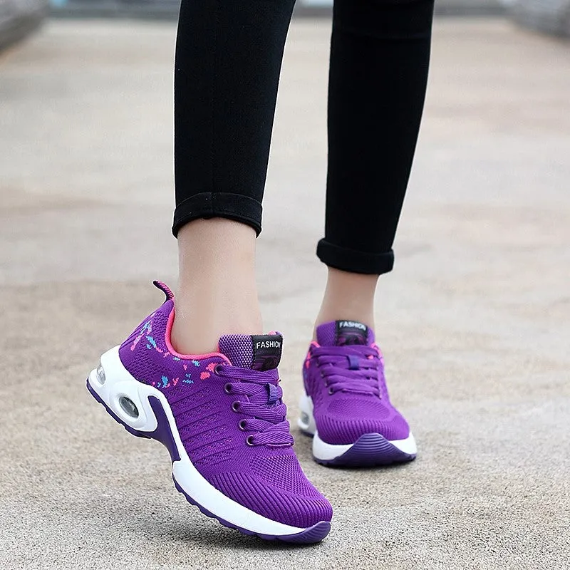 Women's fashion cushion street leisure sneakers