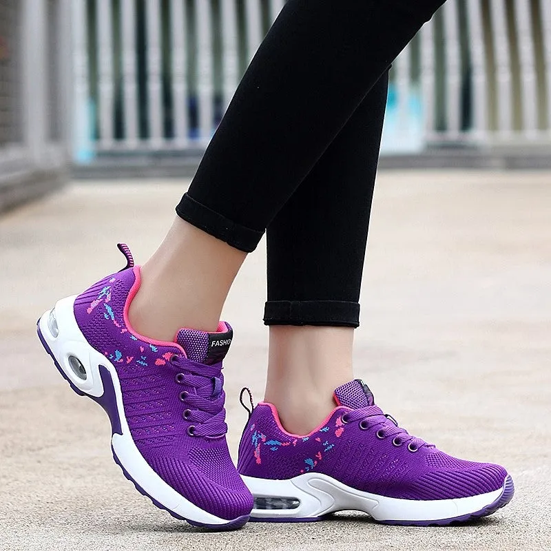 Women's fashion cushion street leisure sneakers