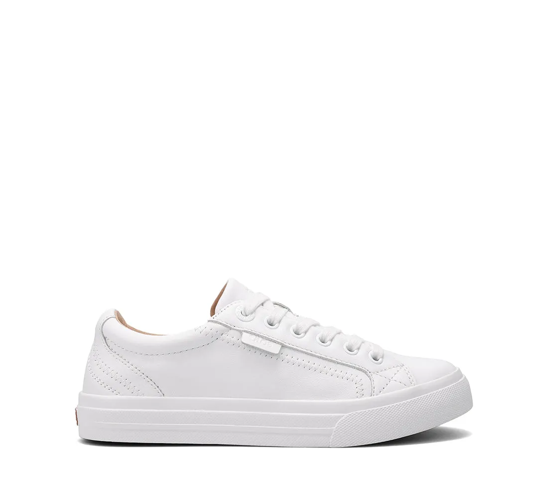 Women's Taos Plim Soul Lux Color: White Leather