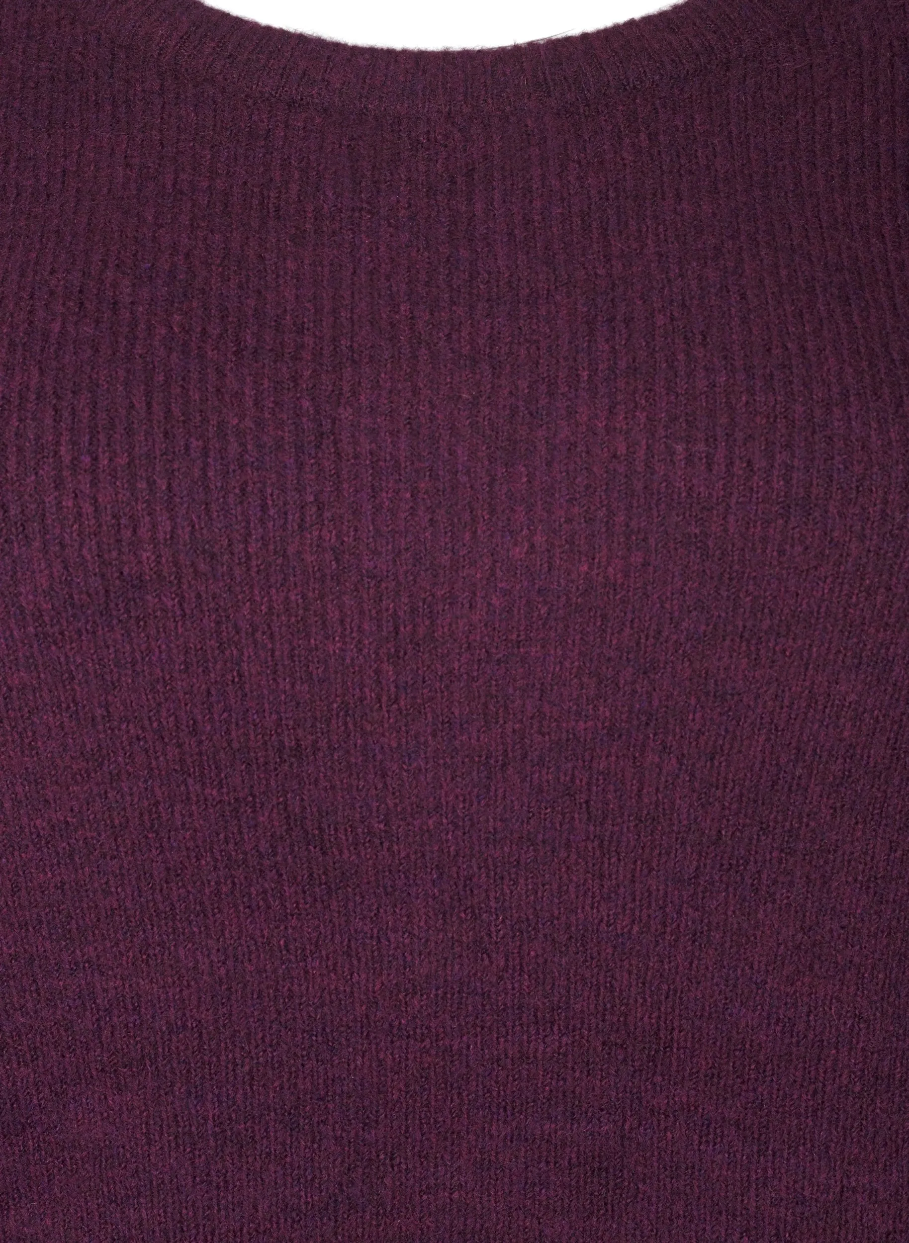 Zizzi Maya Knit Jumper in Purple